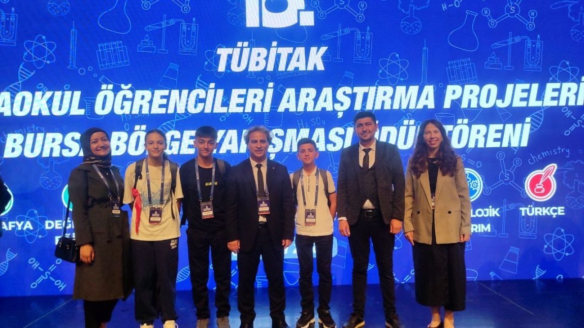 18.TÜBİTAK ORTAOKUL ÖĞRENCİLERİ ARAŞTIRMA PROJELERİ BURSA BÖLGE YARIŞMASINA KATILDIK.